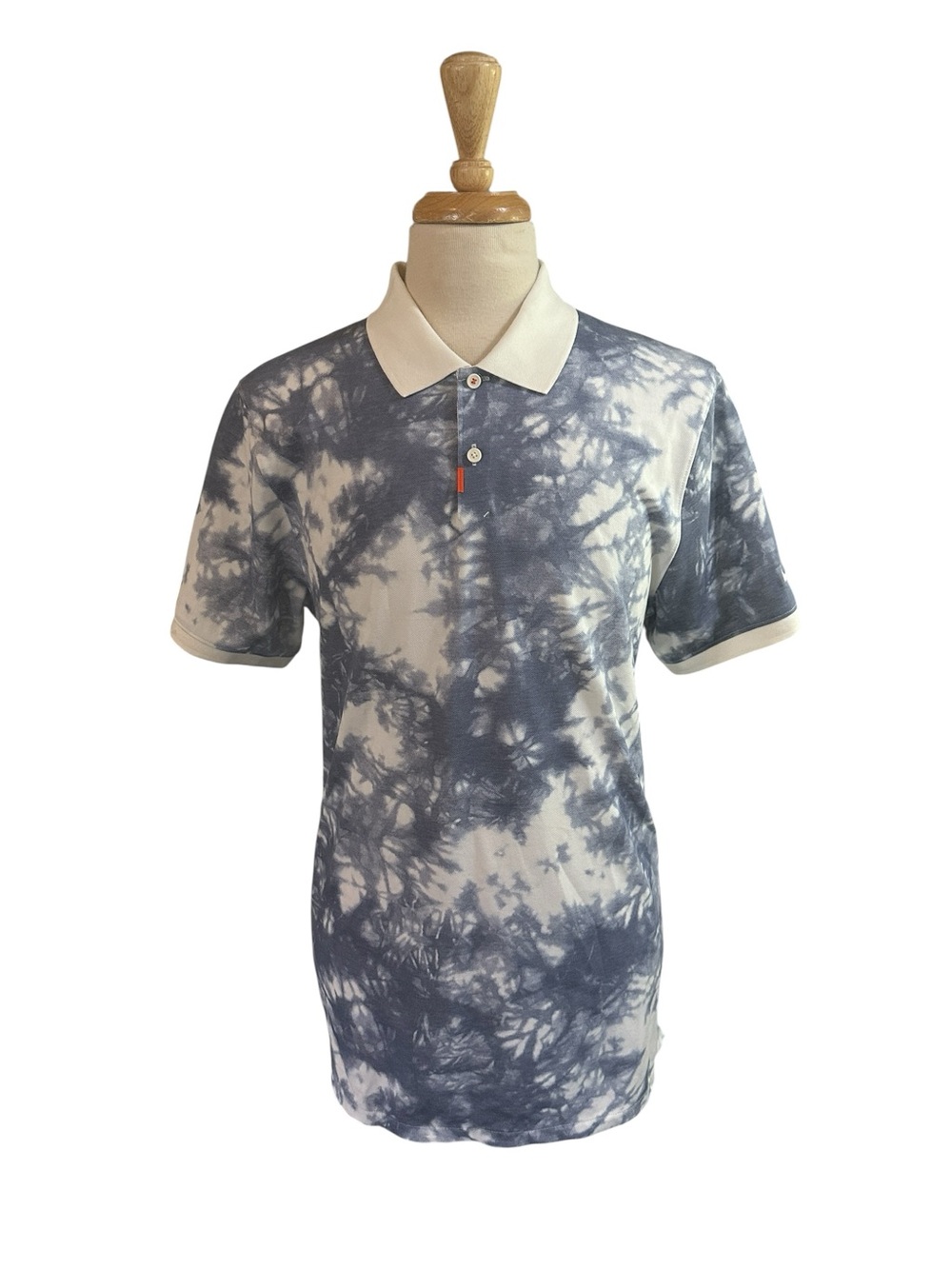 Nike Golf The Nike Fog Wash Polo US Open White/Blue Men’s Large CI9769-100